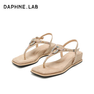 DAPHNE LAB | Dép Sandal Mũi Hở Gót Cao Thời Trang Đẹp
