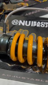 Shockbreaker Tabung Nui Delkevic Yamaha R15 V3 VVA Monoshock Nui Rebound R15 New Shock Tabung