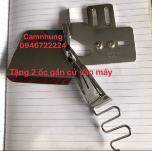 Cử viền 2 mép không thay răng cưa mặt nguyệt chân vịt ( cử bướm ) dùng cho máy may gia đình máy may công nghiệp