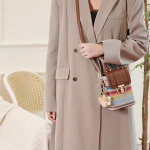 URCDN RDALVO | Fashion Color Weaving Mini Handbag