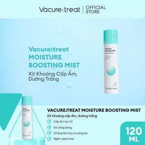 Xịt Khoáng Vacure:treat 120ml - Cấp Ẩm - Căng Bóng - Rạng rỡ