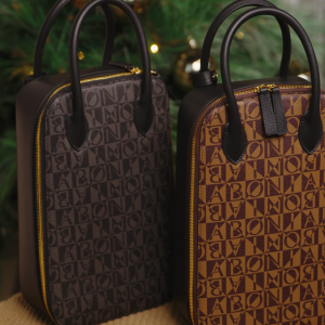 Bonia Monogram Wine Gift Bag
