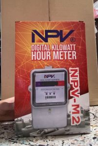 NPV มิเตอร์ไฟฟ้า มิเตอร์ดิจิตอล รองรับกระแสไฟ 10 (60A) ใช้กับแรงดันไฟ 220V รุ่น NPV-M2 Digital Kilowatt hour  meter