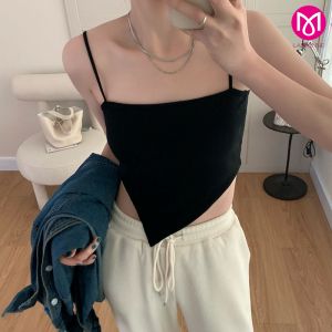 เสื้อในชุดชั้นเสื้อในสายผู้หญิง ครอปสามเหลี่ยม ฟองน้ำ สีพื้น ผ้านิ่ม รุ่น L1051
