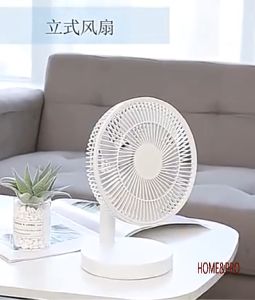 🚚SG Fast Delivery📦3600mAh USB Table Fan Timer Fan 7 Blades 4 Speeds Wind Low Noise Electric Home Office Rechargeable Air Cooler Summer Cooling Small Quiet Fans As a gift children day gifts