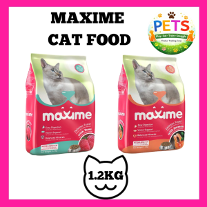 MAXIME KITTEN AND ADULT - SALMON AND TUNA 1.2KG ORIG PACK
