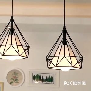 Modern Creative Chandelier ceiling Light Aisle Bar Bedroom Hanging Lamp Pendant Lights Dinning Table Bar Counter Lighting Nordic Bedroom Drop Light Bar Light Dinning Light Kitchen Light