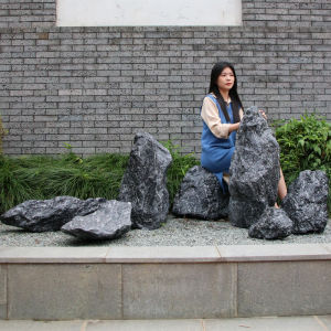 Outdoor Simulation Stone Landscape Decorative Large Ornaments Park Lawn Landscape Arrangement Water Pool Hollow Fake Mountain Stone