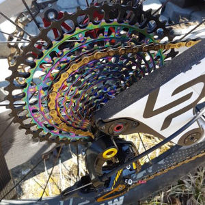 ZTTO | ZTTO Ultimate Pro MTB 12 Speed 9-50T Bicycle Cassette XD Cassette Rainbow ULT Pro Sprocket Ultralight 12V K7 For Gravel Bike