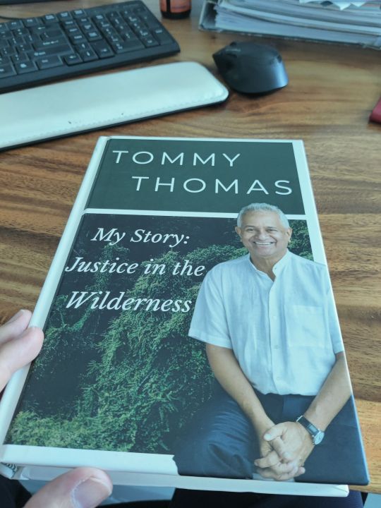 SIGNED%20COPY%20(HARDCOVER)%20My%20Story:%20Justice%20in%20the%20Wilderness%20by%20Mr.%20Tommy%20Thomas%20-%20Image%205
