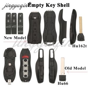 Jingyuqin Remote Key Shell Case For Porsche 718 911 991 958 Panamera Cayenne Macan Boxster 2015-2026 Fob Keyless Cover Locksmith