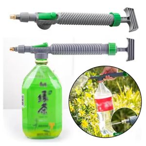 Adjustable Sprayer Drink Bottle Spray Manual Head Nozzle High Pressure Air Pump Garden Watering Tool Sprayer Agriculture