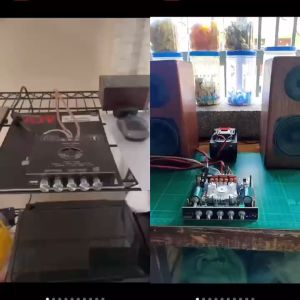 【มาถึง 1-3 วัน】เครื่องขยายเสียง bluetooth ZK HT21 2*160W TDA7498E พัดลมระบายความร้อนในตัว ซับวูฟเฟอร์เครื่องขยายเสียง ระบบ 2.1ch