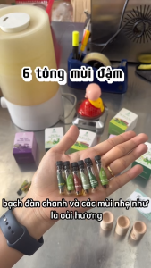 [HCM - Hỏa Tốc] [Mẫu Thử] Tinh dầu thiên nhiên DMT xông phòng thơm nhà thơm xe nguyên chất 1ml- 12 Mùi