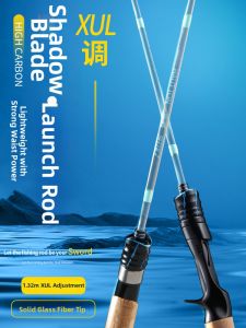 TEBEN | Rebounding Super Soft White Fish Crankbait Ultralight Fishing Rod Stream Micro Lure Rod Novice Friendly