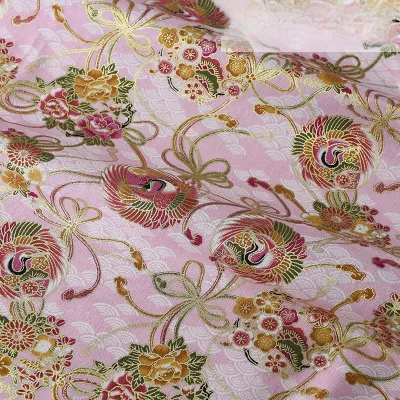 Vải Cotton Phong Cách Nhật Bản DIY Vải May Quần Áo Vải Vải Gia Đình Vải Thêu Vàng Vải Vải Hoa Cotton Nguyên Chất Vải Thấm Hút Ẩm