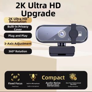 NEITOOH | USB Web Camera with Built-in Microphone for Home Online Classes and Live Streaming