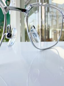 Ultra-Light Anti-Slip Silicone Nose Pads for Glasses Frameless Alloy Near-Sightedness Dinosaur Eyeglasses Accessories Care Products