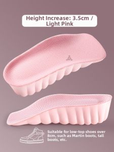 JVBV | Invisible Comfort Lightweight Womens Half Insole Height Increase 2cm