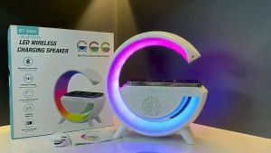 (Bảo Hành 24 Tháng) Loa Bluetooth Thông Minh Bán Nguyệt Chữ G Tích Hợp Đèn Ngủ Và Sạc không Dây Loa Nghe Nhạc Bluetooth Mini Có Led Đa Năng Bass Mạnh Dùng Cho Máy Tính Laptop Điện Thoại Samsung iphone Xiaomi Nokia Cao Cấp Giá Rẻ