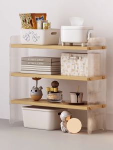 BANGBONUO | Multi-layer Clear Acrylic Storage Shelf