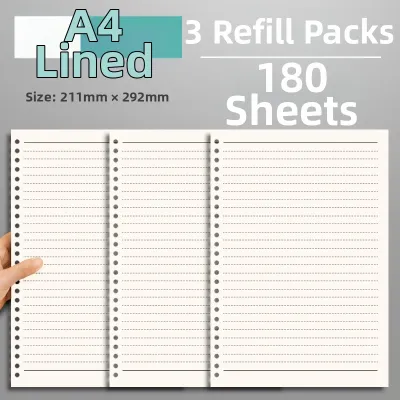 CUCKY | Ins Minimalist Removable B5 Notebook Grid Thick Coil Book