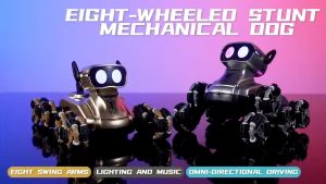 Mainan Anak Remote Control Anjing Stunt Mechanical Dog