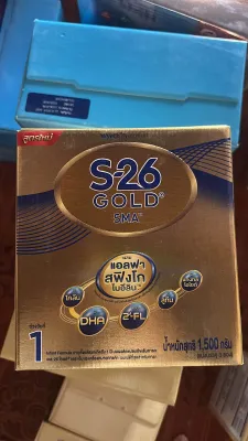 S26 gold สูตร1 SMA 1500g. 1กล่อง อายุ14/5/27