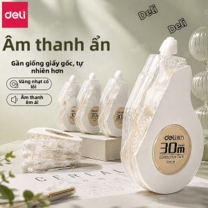 deli | Băng Dính Chỉnh Sửa Bền Cho Học Sinh Dung Lượng Lớn