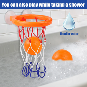 Childrens non perforated basketball hoop indoor basketball throwing rack toy water play ball toy mini basketball hoop+3 ball