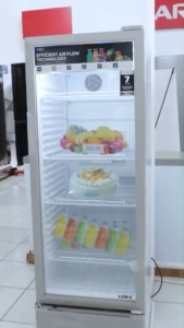 Showcase AQUA Lemari Pendingin 230 Liter AQB-240 Display Cooler 3 Rak Garansi Resmi By Tmj