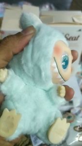 Boneka Labubu: Key Chain Macaron Face & Aksesori Boneka Kualitas Premium