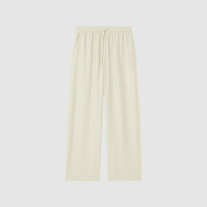 ICICLE | Silk Washed Texture Wide Leg Pants