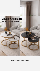 Combined coffee table living room tea table side table metal table Meja kopi gabungan meja teh ruang tamu meja sisi meja logam