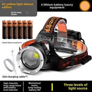 LVZI | Super Bright Rechargeable Fishing Headlamp