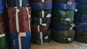 สายผ้าร่มเคลือบกันน้ำ F18 ยาว 50 เมตร หน้า 2 | 3 | 4 | 5 | 6 | 7 | 8 | สายผ้าท่อผ้าร่มเคลือบกันน้ำชนิดผ้าเบาบาง ใช้สวมปาห่อพญานา