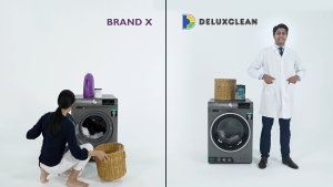 DeluxClean Halal Laundry Pods 5-in-1 – Gentle for Sensitive Skin Long-Lasting Fragrance Soft & Anti-Bacterial Anti-Static | Made in Malaysia (25 Pods)