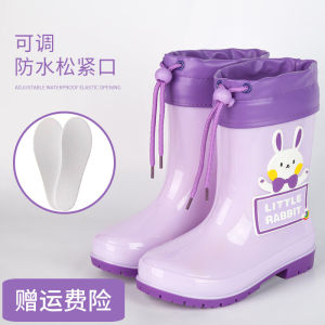 Giày Đi Mưa Chống Trượt Nhẹ Cho Trẻ Em Giày Bốt Đi Mưa PVC Chống Mài Mòn Cho Bé Trai Và Bé Gái