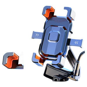 Universal Shockproof Mobile Phone Navigation Holder for Electric Vehicles Delivery Rider Battery Car Riding Anti-Loss Fixed Bracket