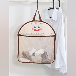 ถุงตาข่ายเก็บของเล่น ถุงตาข่ายเก็บของ ถุงเก็บของแขวนผนัง ระบายอากาศ กันความชื้น สําหรับใส่ผัก ผลไม้ ใช้ในครัวเรือน พร้อมส่ง