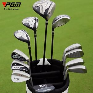 PGM Golf Clubs Complete Set Men Black Putter Grib Golf Driver Club Golf Bag Beginners Right Handded RIO Third Generation Mens Pole Intermediate