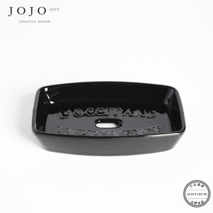 JOJOS L Premium Soap Dish Draining Home Use Soap Plate Soap Tray Nordic Style Pure Color for Everyone Not Handmade
