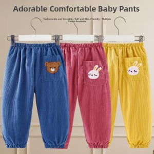 JIFANPAUL | Breathable Loose Cotton Corduroy Pants for Autumn Winter