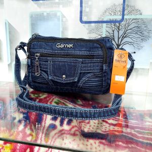 tas selendang denim jeans wanita mungillucu dompet dan hp