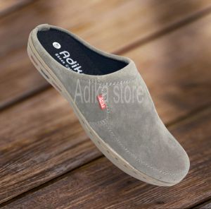 Sepatu Selop Casual Pria - Sepatu Sandal Pria Keren - Adika Store1