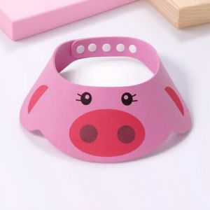 Waterproof Adjustable Baby Bathing Cap Hair Protection Shower Cap for Infants Toddlers Kids Bath Cap