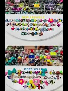 Jibbitz cross charm Shoe Buckle hello  and Friends Melody Cute Shoes Accessories