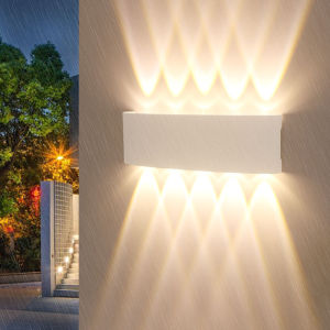 4W 6W 8W 10W Indoor LED Wall Lamp Telescope Simple White Interior Wall Lamp Creative Bedroom Bedside Living Room background lamp
