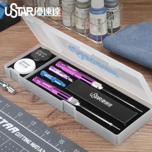 Ustar UA-90094 Airbrush Maintenance Tool Kit for Military Scale Model Making Tools Miniature Painting Cleaner Set Hobby DIY