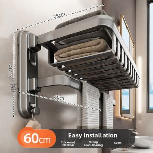 youqin | Suction Cup No Drilling Towel Rack